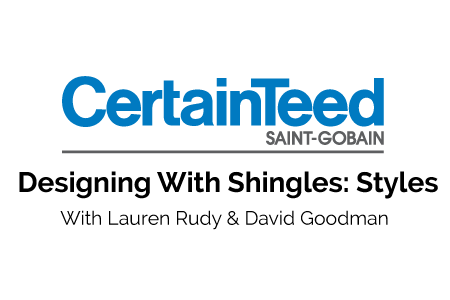 CertainTeed Designing with Shingles